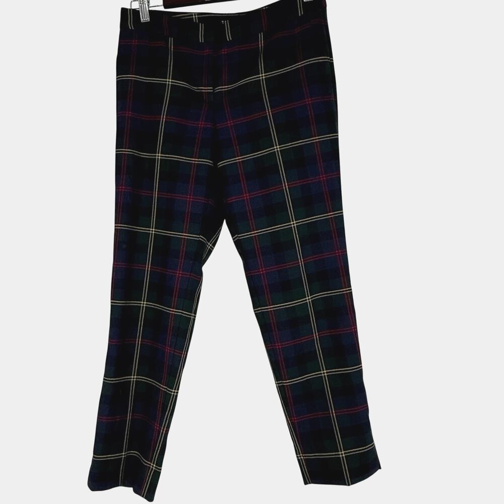Talbots Hampshire Plaid Ankle Pants 4P